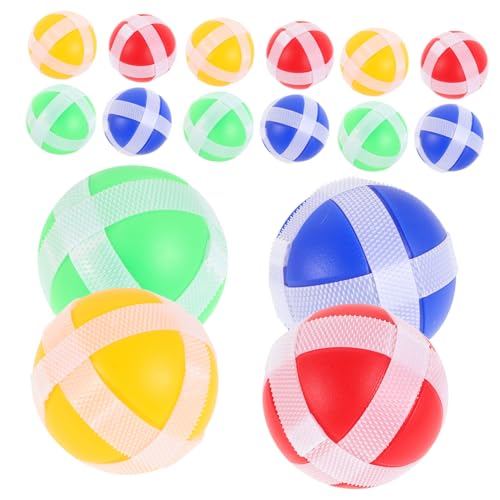UPKOCH 16 Stück klebrige Wandkugeln klebriges Fangspiel Brett klebrige Bälle klebriges Spiel mit klebrigen Bällen Partygeschenke mit klebrigen Kugeln Plastik von UPKOCH