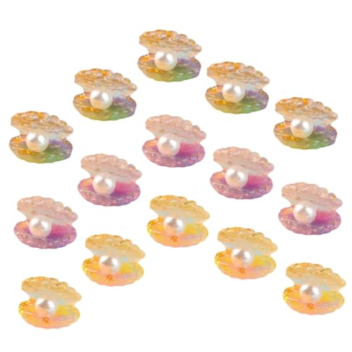 UPKOCH 18 Stück Teiliges Nachtleuchtende aus Harz Bunte Farbverlaufs Dekorationen für DIY Basteln Aquarium Mikro Landschaft Zubehör von UPKOCH