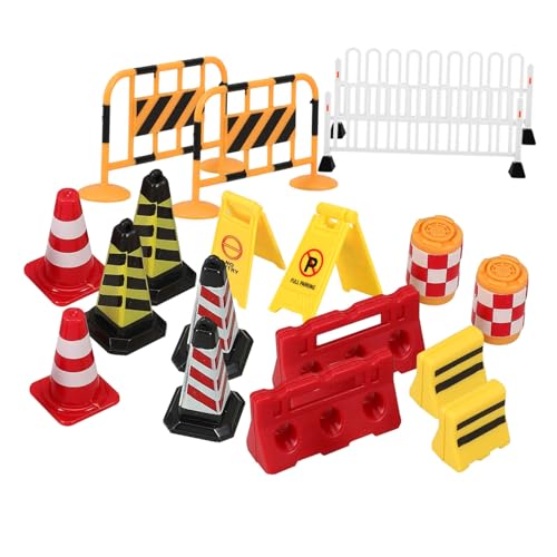 UPKOCH 18 Stück Verkehrsbarrikadenschild Miniatur-straßenblockierspielzeug Für Verkehrszeichen Für Party Mini-straßensperren Verkehrszeichen Aus Minikegel Abs UPKOCH 18 Stück Verkehrsbarrikadenschild Miniatur-straßenblockierspielzeug Für Verkehrszeichen Für Party Mini-straßensperren Verkehrszeichen Aus Minikegel Abs von UPKOCH