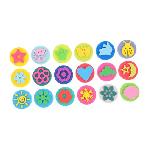 UPKOCH 18-teiliges Stempelset Für Jungen Und Mädchen Im Gemischten Stil Mal- Und Zeichensets Für Kinder Scrapbooking Stempel Auszeichnung Graffiti-Stempel Spielzeug UPKOCH 18-teiliges Stempelset Für Jungen Und Mädchen Im Gemischten Stil Mal- Und Zeichensets Für Kinder Scrapbooking Stempel Auszeichnung Graffiti-Stempel Spielzeug von UPKOCH