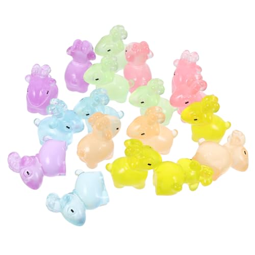 UPKOCH 18Stücke Leuchtende Mini Ziegenfiguren aus Harz für DIY Dekoration Farbige Tierornamente für Puppenhäuser Schreibtische und Terrarien UPKOCH 18Stücke Leuchtende Mini Ziegenfiguren aus Harz für DIY Dekoration Farbige Tierornamente für Puppenhäuser Schreibtische und Terrarien von UPKOCH