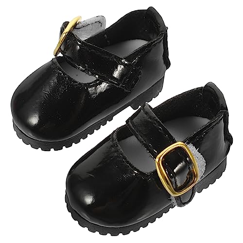 UPKOCH 1paar Bjd Puppenschuhe Aus Pu Elegante Schwarze Leder-Schuhe Für Puppen Für Puppen-Outfits Und Rollenspiele Als Für Kleine Mädchen UPKOCH 1paar Bjd Puppenschuhe Aus Pu Elegante Schwarze Leder-Schuhe Für Puppen Für Puppen-Outfits Und Rollenspiele Als Für Kleine Mädchen von UPKOCH