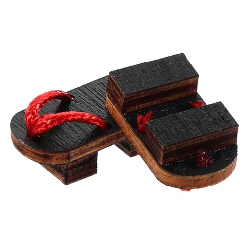 UPKOCH 1Paar Mini Holzclogs für Puppenhaus Realistisches Modell Dekorative Accessoires für Miniaturhäuser Hochwertige Verarbeitung Fotos und Dekoration UPKOCH 1Paar Mini Holzclogs für Puppenhaus Realistisches Modell Dekorative Accessoires für Miniaturhäuser Hochwertige Verarbeitung Fotos und Dekoration von UPKOCH