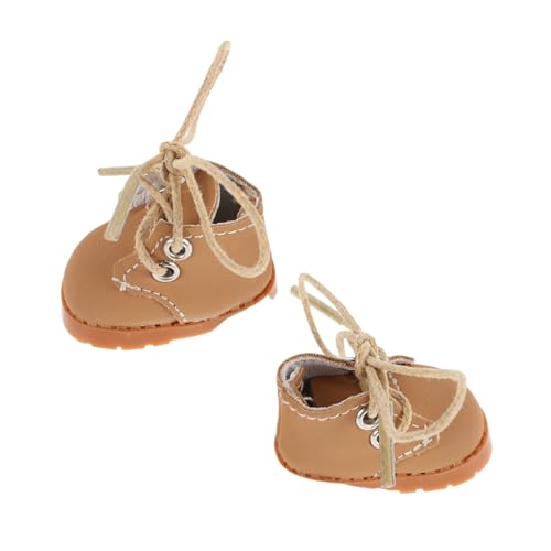 UPKOCH 1Paar Puppenschuhe mit Verstellbaren Schnürsenkeln Süße Stilvolle Schuhe für Puppenhaus Dekoration und Spielsets Niedliches Design für Charmantes Puppen Outfit UPKOCH 1Paar Puppenschuhe mit Verstellbaren Schnürsenkeln Süße Stilvolle Schuhe für Puppenhaus Dekoration und Spielsets Niedliches Design für Charmantes Puppen Outfit von UPKOCH