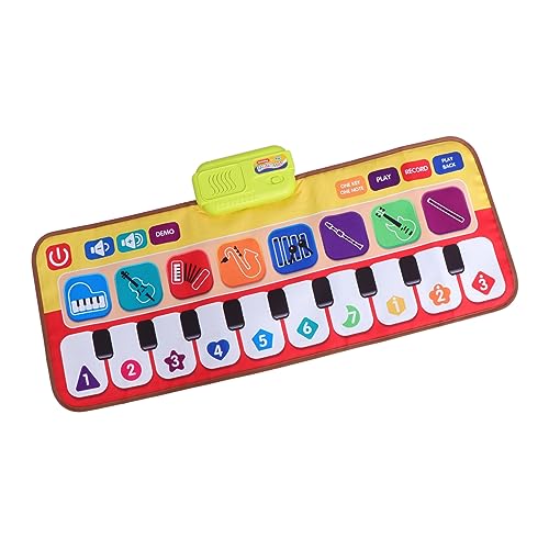 UPKOCH Klaviermatte Für Jungen Und Mädchen Tanzmatten Für Jungen Und Mädchen Keyboard-spielmatte Für Babys von UPKOCH