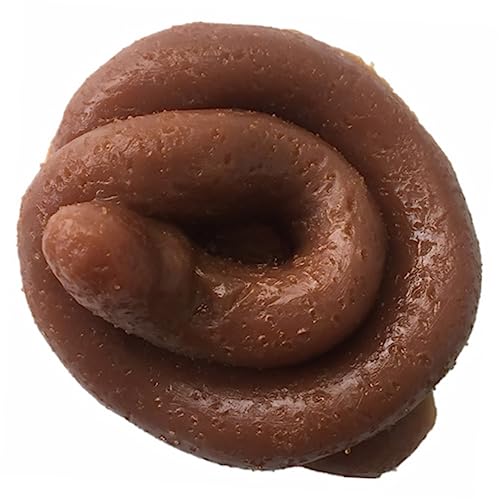 UPKOCH 1Pc Simulation Kuh Hocker Realistische Poop Party Spiel Prop Poop Realistische Neuheit Poop von UPKOCH