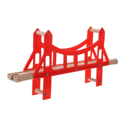 UPKOCH 1Pc Track Kleinkind Zug Für Babys Eisenbahn Zubehör Eisenbahn Track Rot Holz UPKOCH 1Pc Track Kleinkind Zug Für Babys Eisenbahn Zubehör Eisenbahn Track Rot Holz von UPKOCH