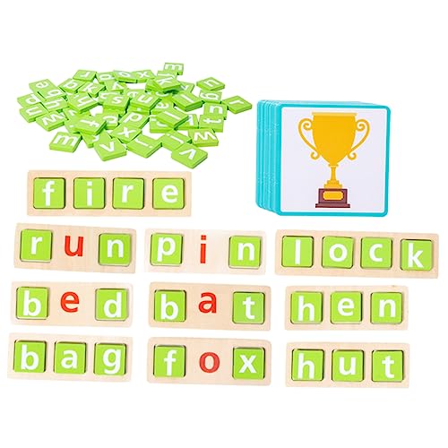 UPKOCH 1satz Alphabet Lernspielzeug Für Kleinkinder Interaktives Puzzle Buchstabenerkennung Kognitive Fähigkeiten Und Motorischen Entwicklung Für Vorschule Und Spielerisches Lernen von UPKOCH