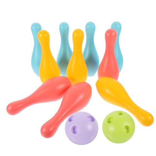 UPKOCH 1Satz Bowling Kunststoff Bowling für Innenbereich Multiplayer Sportspiel für Freizeitspielzeug für Eltern Junge Mädchen Interaktion Pins Bälle UPKOCH 1Satz Bowling Kunststoff Bowling für Innenbereich Multiplayer Sportspiel für Freizeitspielzeug für Eltern Junge Mädchen Interaktion Pins Bälle von UPKOCH