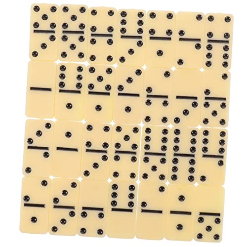 UPKOCH 1Satz Domino Set für Erwachsene Klassisches Brettspiel mit Dominosteinen für Partys und Familienspaß Einfach zu Transportieren und Gesellige Abende UPKOCH 1Satz Domino Set für Erwachsene Klassisches Brettspiel mit Dominosteinen für Partys und Familienspaß Einfach zu Transportieren und Gesellige Abende von UPKOCH