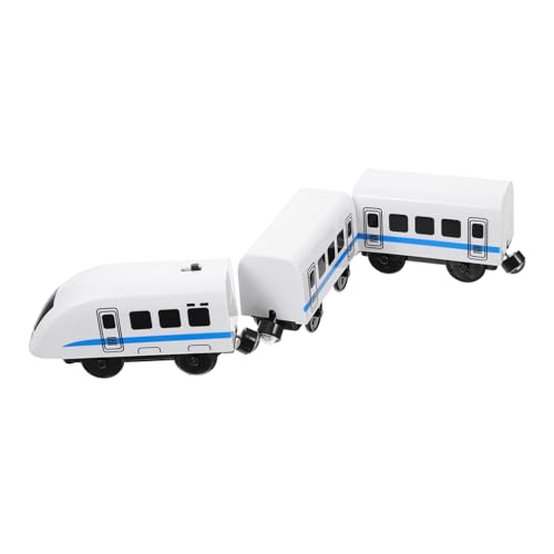 UPKOCH Batteriebetriebene Cartoon-spielzeuglokomotive Magnetische Fernsteuerung Kompatibel Mit Holzschienen Für Festivals Und Lernspielzeug von UPKOCH