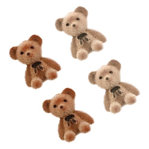 UPKOCH 1Satz Flocking Puppen Zubehör Für Taschen DIY Dekore Mit Schleifen Kreative Taschenaccessoires von UPKOCH