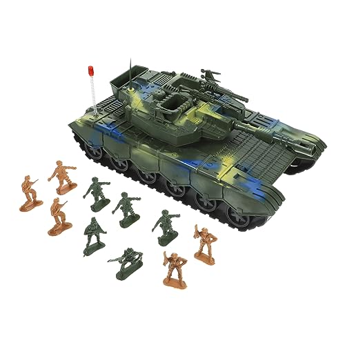 UPKOCH 1Satz Großes Mit Realistischem Militärtankspielzeug Für Trägheitsspielzeug Mit Zufälligen Soldatenfiguren Langlebiges Panzerspielzeug Für Jungen Für Kleine UPKOCH 1Satz Großes Mit Realistischem Militärtankspielzeug Für Trägheitsspielzeug Mit Zufälligen Soldatenfiguren Langlebiges Panzerspielzeug Für Jungen Für Kleine von UPKOCH