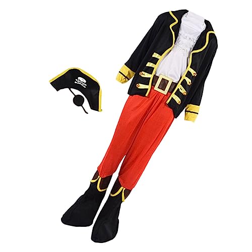UPKOCH 1Satz Halloween Kostüm Pirat Cosplay Requisite für Themenparty Maskerade und Bühnenperformance Bequem Tragbarer Piratenhut Hochwertiges Material für Langlebigen Spaß von UPKOCH