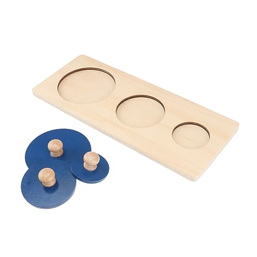 UPKOCH 1Satz Holzform Puzzle Pädagogisches Lernspielzeug Für Kleinkinder Und Vorschulkinder Geometrische Formen Für Frühkindliche Entwicklung Montessori Inspiriertes Für Ab von UPKOCH