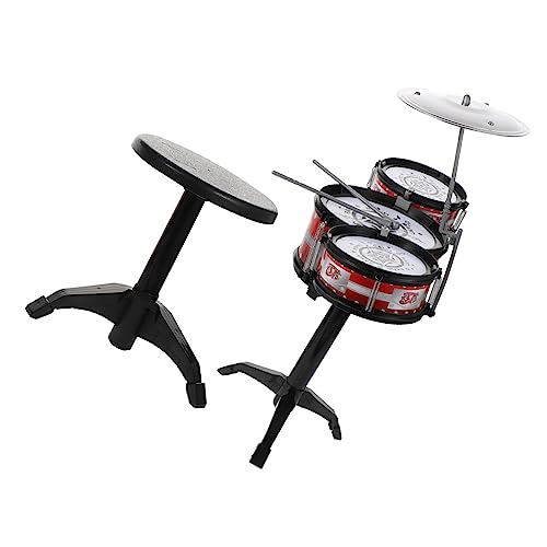 UPKOCH 1Satz Jazz Drum Set Pädagogisches für Jungen und Teiliges Trommelset mit Stuhl Fördert Hand Augen Koordination und Musikalisches Talent für Partys und Spielzeiten UPKOCH 1Satz Jazz Drum Set Pädagogisches für Jungen und Teiliges Trommelset mit Stuhl Fördert Hand Augen Koordination und Musikalisches Talent für Partys und Spielzeiten von UPKOCH