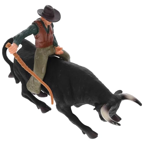 UPKOCH Bull Modell Spielzeug Satz für Kinder Western Matador Figur Dekoratives Spielzeug Realistische Detailtreue Rollenspiel Zubehör UPKOCH Bull Modell Spielzeug Satz für Kinder Western Matador Figur Dekoratives Spielzeug Realistische Detailtreue Rollenspiel Zubehör von UPKOCH
