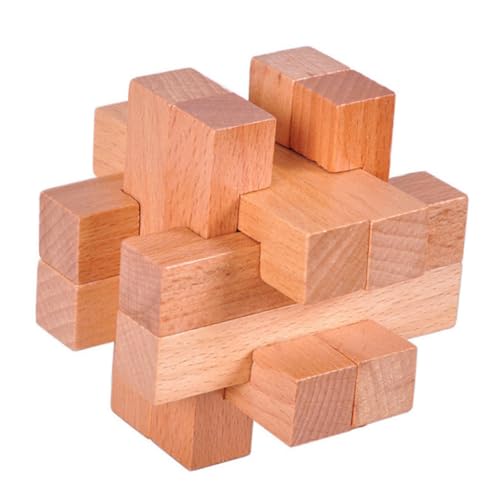 UPKOCH 1Satz Ming Luban Schloss Puzzle aus Holz Teiliges Denkspiel für Fördert Geschicklichkeit und Kreativität für DIY Partys und UPKOCH 1Satz Ming Luban Schloss Puzzle aus Holz Teiliges Denkspiel für Fördert Geschicklichkeit und Kreativität für DIY Partys und von UPKOCH