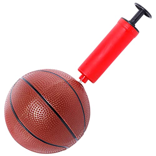 UPKOCH 1Satz Mini Basketballset für Pool Strand Teilig mit Inflationspumpe Tragbares Sportspielzeug für Fördert Hand Auge Koordination und Motorik für Geburtstage von UPKOCH