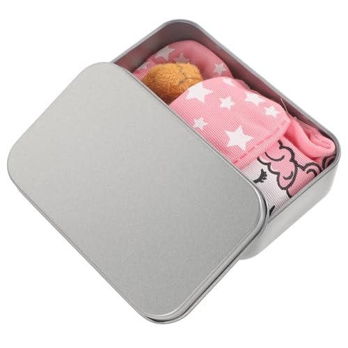 UPKOCH 1Satz Mini Plüschbär Niedlicher in Box Kinderzimmer Dekoration für Geburtstagsfeiern und Feiertage mit Süßem Schlafsack von UPKOCH