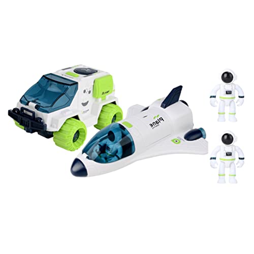 UPKOCH 1Satz Modell von Raumfähre mit Shuttle und Astronauten aus Robustem für Fantasievolles und Langlebigen Spaß UPKOCH 1Satz Modell von Raumfähre mit Shuttle und Astronauten aus Robustem für Fantasievolles und Langlebigen Spaß von UPKOCH
