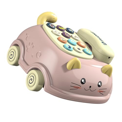 UPKOCH 1Satz Multifunktionales Kindertelefon Mit Tasten Lernspielzeug Für Kleinkinder Musikspielzeug Für Jungen Und Fördert Gehör Und Sprachentwicklung Für Frühes Lernen von UPKOCH