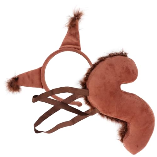 UPKOCH 1satz Squirrel-Ohr-haarreif Und Teiliges Tierkostüm Für Junge Mädchen Verstellbar Und Für Karneval Halloween Und Cosplay-Partys UPKOCH 1satz Squirrel-Ohr-haarreif Und Teiliges Tierkostüm Für Junge Mädchen Verstellbar Und Für Karneval Halloween Und Cosplay-Partys von UPKOCH