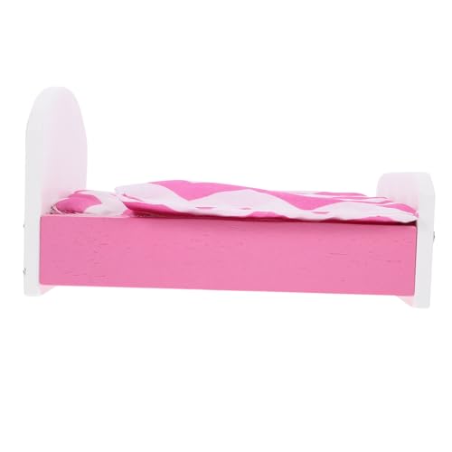 UPKOCH 1satz Miniatur Bett Mit Bettwäsche Mädchenzimmer Dekoration Und Spielzeug Zubehör Für Mini-häuser Und Puppenhäuser UPKOCH 1satz Miniatur Bett Mit Bettwäsche Mädchenzimmer Dekoration Und Spielzeug Zubehör Für Mini-häuser Und Puppenhäuser von UPKOCH