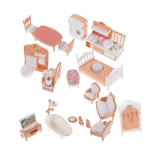 UPKOCH 1Satz Puppenhaus Möbel Set Teiliges Puppenhaus Zubehör für Kreatives Rollenspiel und Fantasievolles Realistische Designs und Kinderfreundlich für Mini UPKOCH 1Satz Puppenhaus Möbel Set Teiliges Puppenhaus Zubehör für Kreatives Rollenspiel und Fantasievolles Realistische Designs und Kinderfreundlich für Mini von UPKOCH