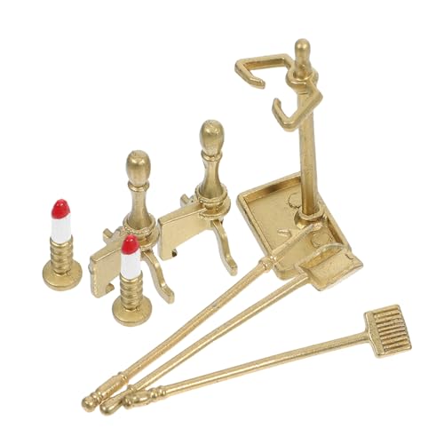 UPKOCH 1satz Puppenhaus Miniatur Mit Kaminzubehör Teilig Inklusive Feuerwerkzeug Schaufel Und Kerzenhalter Für Kreative Dekoration Und -szenen UPKOCH 1satz Puppenhaus Miniatur Mit Kaminzubehör Teilig Inklusive Feuerwerkzeug Schaufel Und Kerzenhalter Für Kreative Dekoration Und -szenen von UPKOCH