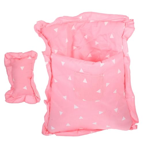 UPKOCH 1Satz Puppenschlafsack Für Puppen Wiederverwendbar Und Entzückendes Design Für Fantasievolle Spiele Und Schlafenszeit Für Puppenzubehör Und Puppenkleidung von UPKOCH