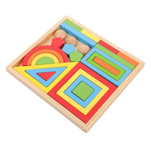 UPKOCH 1satz Rainbow Geometric Spielzeug Pädagogisches Holzspielzeug Für Junge Mädchen Kognitive Entwicklung Teiliges Farben Und Formen Lernen Für Jungen Und Mädchen UPKOCH 1satz Rainbow Geometric Spielzeug Pädagogisches Holzspielzeug Für Junge Mädchen Kognitive Entwicklung Teiliges Farben Und Formen Lernen Für Jungen Und Mädchen von UPKOCH