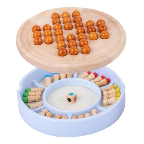 UPKOCH 1Satz Schachspiel mit Aufbewahrung Pädagogisches Logikspielzeug für Erwachsene Hochwertiges Schachbrett Gedächtnisfähigkeiten von UPKOCH