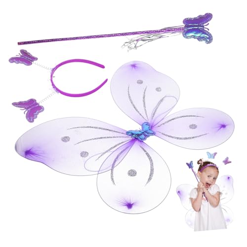UPKOCH 1Satz Schmetterlingskostüm Für Kleinkinder Schmetterlingsflügel Und Stirnband Für Kostüm Für Karneval Halloween Und Spielverkleidung Leicht UPKOCH 1Satz Schmetterlingskostüm Für Kleinkinder Schmetterlingsflügel Und Stirnband Für Kostüm Für Karneval Halloween Und Spielverkleidung Leicht von UPKOCH