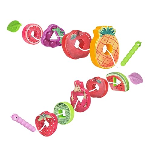 UPKOCH 1satz Bunte Obst Perlen Spielzeug Früchte Fädelspiel Für Kleinkinder Feinmotorik Hand-Augen-koordination Und Kreativität Pädagogisches Lernspielzeug Für Vorschulkinder UPKOCH 1satz Bunte Obst Perlen Spielzeug Früchte Fädelspiel Für Kleinkinder Feinmotorik Hand-Augen-koordination Und Kreativität Pädagogisches Lernspielzeug Für Vorschulkinder von UPKOCH