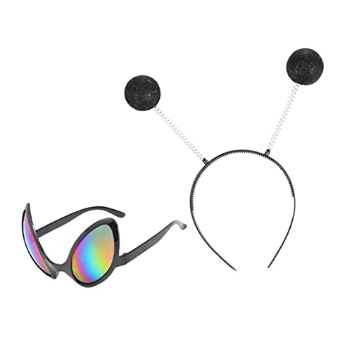 UPKOCH 1satz Alien Party Brillen Haarreifen Teilig Lustige Kostüm-accessoires Für Halloween Festivals Und Partys Auffällige Foto-requisiten Für Unvergessliche Momente UPKOCH 1satz Alien Party Brillen Haarreifen Teilig Lustige Kostüm-accessoires Für Halloween Festivals Und Partys Auffällige Foto-requisiten Für Unvergessliche Momente von UPKOCH