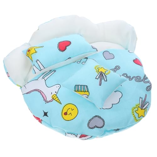 UPKOCH 1Satz Teiliges Puppenschlafset Wiederverwendbarer Schlafsack Für Puppen Schöner Schlafsack Mit Kissen Puppenzubehör Für Kreatives von UPKOCH