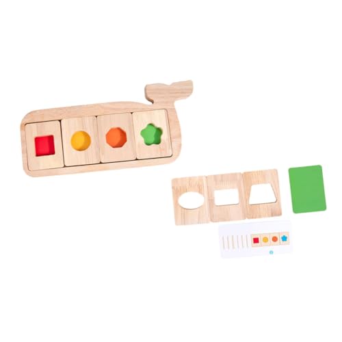 UPKOCH 1satz Geometrisches Spielzeug Montessori Lernspiel Für Kleinkinder Und Formsortierung Kognitive Entwicklung Mit Geometrischen Formen Und Farbkarte Pädagogisches Holzspielzeug UPKOCH 1satz Geometrisches Spielzeug Montessori Lernspiel Für Kleinkinder Und Formsortierung Kognitive Entwicklung Mit Geometrischen Formen Und Farbkarte Pädagogisches Holzspielzeug von UPKOCH