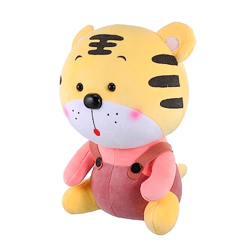 UPKOCH Handgemachte 33cm Plüsch Tiger Maskottchen Puppe Spielzeug Stofftier Für Altersgruppen von UPKOCH