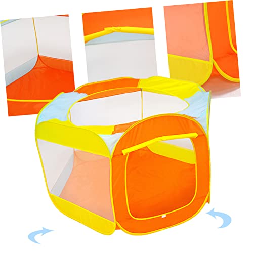 UPKOCH 1Stück Klappspielzelt für Faltbares Indoor und Outdoor Spielzelt Vielseitig Einsetzbar Schloss Spielzelt mit Netzstoff für Optimale Sicht für Jungen und Lebhaftes von UPKOCH