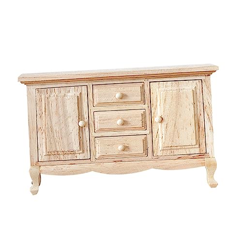 UPKOCH 1stück Miniatur Holz Sideboard Schrank Modell Puppenmöbel Für Miniaturhäuser Dekoratives Accessoire Für Wohnzimmer Für Rollenspiele Und Kreative Szenen UPKOCH 1stück Miniatur Holz Sideboard Schrank Modell Puppenmöbel Für Miniaturhäuser Dekoratives Accessoire Für Wohnzimmer Für Rollenspiele Und Kreative Szenen von UPKOCH