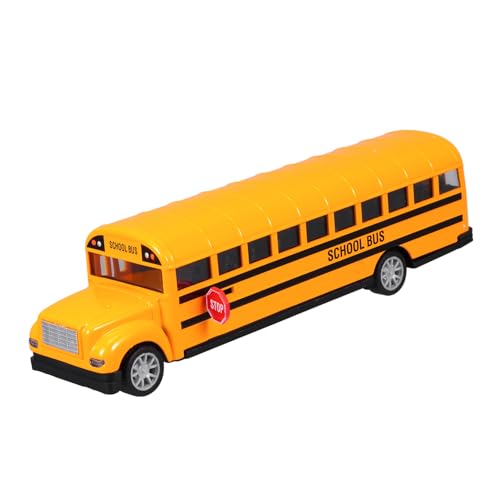 UPKOCH 1stück Schulbus Modellspielzeug Aus Legierung Rückzieher Spielzeugauto Für Junge Mädchen Geeignet Für Dekoration Und Spiel Hoher Detaillierungsgrad Leicht Und Sicher von UPKOCH