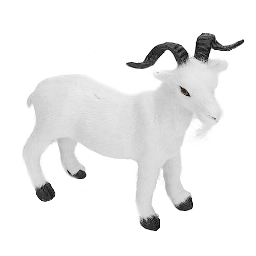 UPKOCH 1Stück Simuliertes Ziegenornament für Realistische Tierfigur Lernspielzeug und Desktop für Zuhause Büro und Restaurants Fördert die Tierkognition UPKOCH 1Stück Simuliertes Ziegenornament für Realistische Tierfigur Lernspielzeug und Desktop für Zuhause Büro und Restaurants Fördert die Tierkognition von UPKOCH