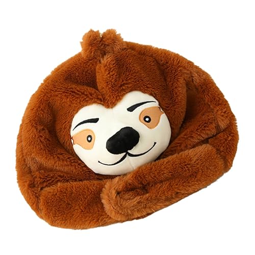 UPKOCH 1Stück Sloth Kopf Haube Plüschhut für Partys und Rollenspiele Warm und Gemütlich Exquisites Design für Fotos und Täglichen Gebrauch Lustige Kopfbedeckung für Erwachsene UPKOCH 1Stück Sloth Kopf Haube Plüschhut für Partys und Rollenspiele Warm und Gemütlich Exquisites Design für Fotos und Täglichen Gebrauch Lustige Kopfbedeckung für Erwachsene von UPKOCH