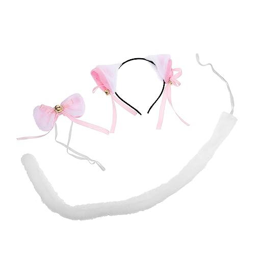 UPKOCH 1satz Katzenohren Haarreif Mit Fliege Und Einzigartiges Cosplay Zubehör Für Halloween Karneval Kostümpartys Leicht Bequem Für Rollenspiele Und Maskeraden UPKOCH 1satz Katzenohren Haarreif Mit Fliege Und Einzigartiges Cosplay Zubehör Für Halloween Karneval Kostümpartys Leicht Bequem Für Rollenspiele Und Maskeraden von UPKOCH