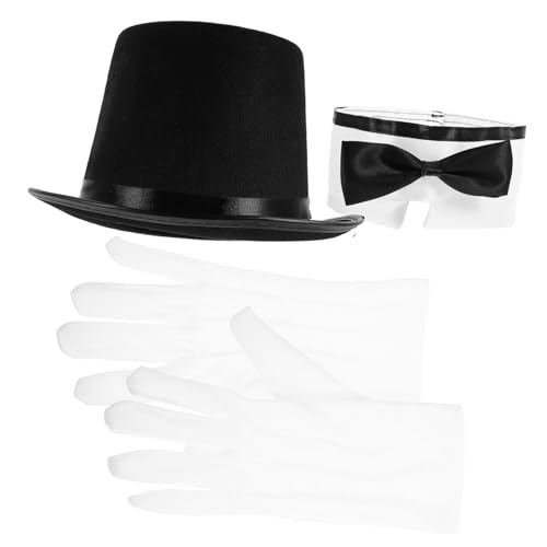 UPKOCH 1satz Kostüm Für Junge Mädchen Zauberhut Fliege Und Handschuhe Für Cosplay Und Partys Outfit Für Kleine Bequem Und Atmungsaktiv Für Bühnenauftritte Und Karneval UPKOCH 1satz Kostüm Für Junge Mädchen Zauberhut Fliege Und Handschuhe Für Cosplay Und Partys Outfit Für Kleine Bequem Und Atmungsaktiv Für Bühnenauftritte Und Karneval von UPKOCH