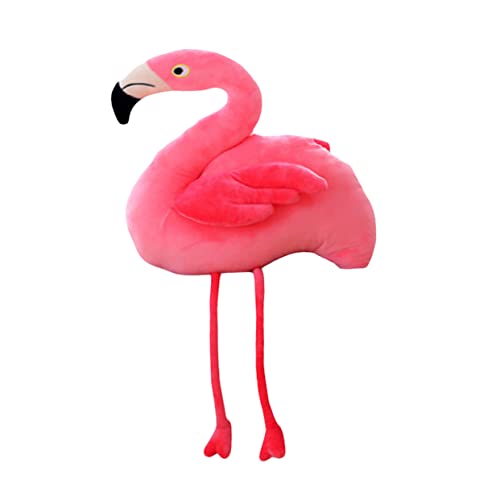 UPKOCH 1stk Flamingo- Heiser Kaninchen Figur Puppe in Tierform Flamingo-schmuck Home Decore Sofa -Dekoration Tierdekoration Dekoratives Tier Rosa Plüsch von UPKOCH