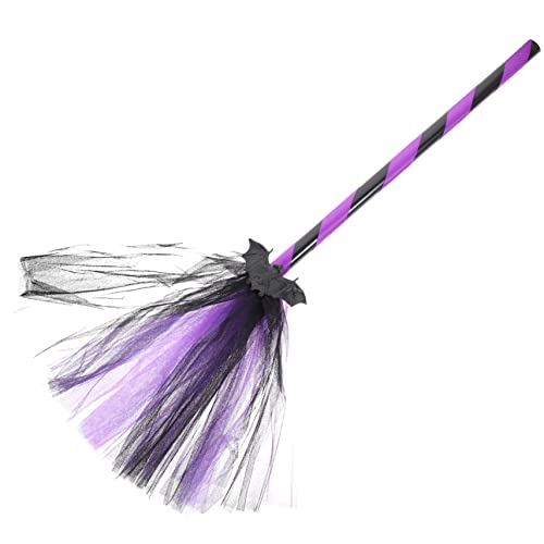 UPKOCH 1stk Fledermausmaschenbesen Gel Halloween- Schleife Besonders Ecke Spinnennetz Hexenbesen Partydekoration Halloween-Skelett Stützbesen Girlande Stütze Schläger Plastik Violett UPKOCH 1stk Fledermausmaschenbesen Gel Halloween- Schleife Besonders Ecke Spinnennetz Hexenbesen Partydekoration Halloween-Skelett Stützbesen Girlande Stütze Schläger Plastik Violett von UPKOCH