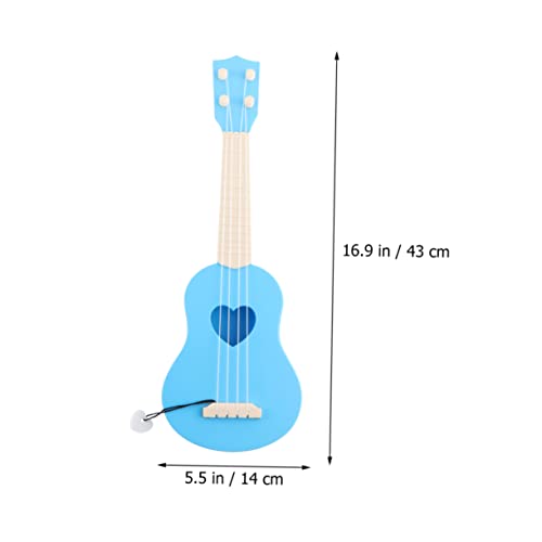 UPKOCH 1Stk Gitarrenspielzeug für Kinder zabawki stymulujące rozwój Educational Toys Ukulele für anfänger Gitarrenmusikspielzeug Kinderspielzeug Spielzeuge Kinder Gitarre Mini-Instrumente von UPKOCH