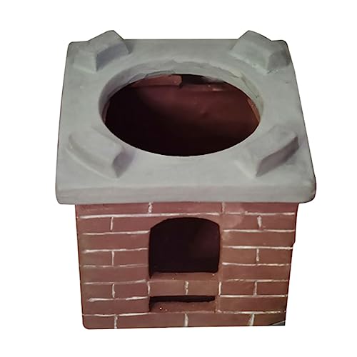 UPKOCH 1stück Miniatur Keramik Kochbank Deko Für Puppenhaus Lifelike Simulation Hearth Ornament Kreatives Küchenzubehör Für Mini-wohnmodelle Zufällige Designs von UPKOCH